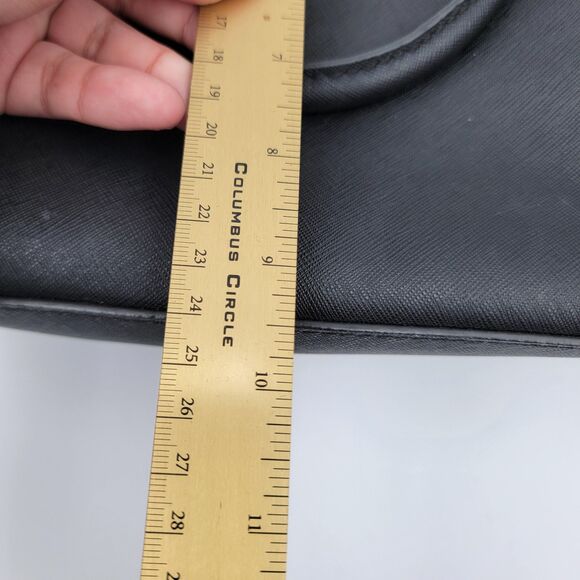 Michael Kors Sutton Selma Saffiano Leather Black Hand Bag 30S4GTVS6L - Picture 13 of 15